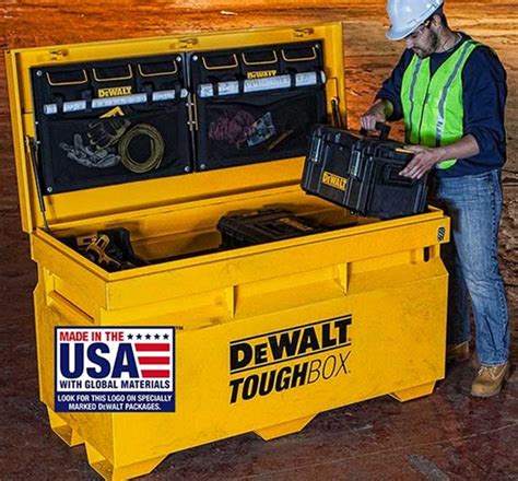 made in usa steel tool box|where are dewalt products made.